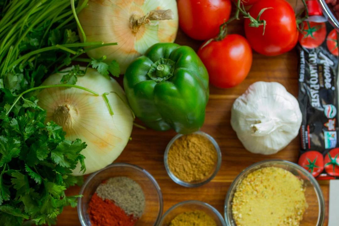 Ingredients For Vegetable Pasta